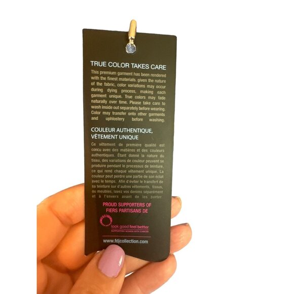 NWT FDJ French Dressing Jeans Sz 4 Embroidered High Rise Stretch Jeggings Travel - Picture 9 of 10